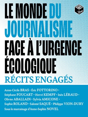 cover image of Le monde du journalisme face à l'urgence écologique